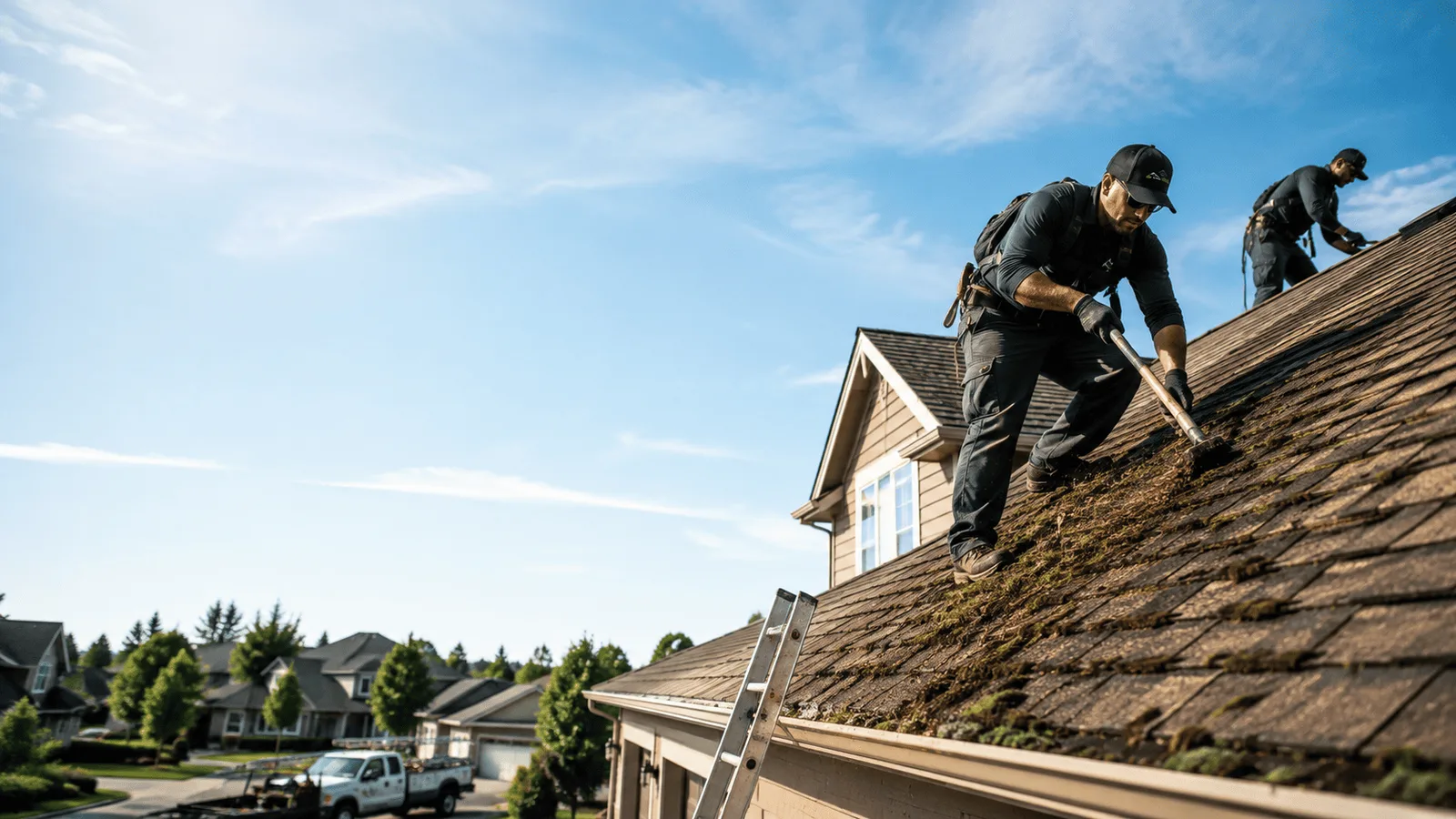 Roof Moss Removal in Barre, VT near me